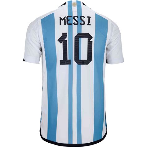 men's replica adidas messi argentina home jersey 2022|argentina 22 jersey.